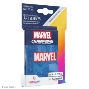 Marvel champions fundas azules